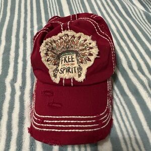 KBETHOS Red Free Spirit Hat